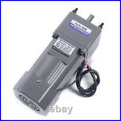 0-67RPM 90W 110V AC Gear Motor Electric Variable Speed Controller Torque 120 US
