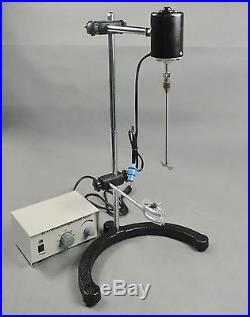 100W Lab Electric Overhead Stirrer Mixer Variable Speed New