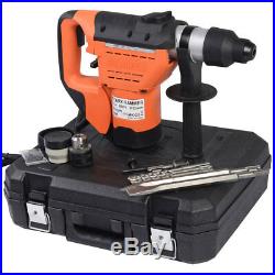 1100W 1-1/2 SDS Plus Electric Rotary Hammer Drill Corded Variable Speed Bit Set