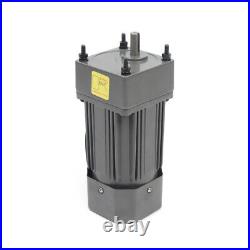 110V 120W AC Gear Motor Electric+Variable Speed Controller 13 Reduction 1-phase