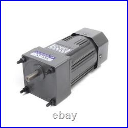110V 120W AC Gear Motor Electric+Variable Speed Controller 13 Reduction 1-phase
