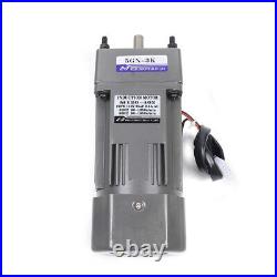 110V 120W AC Gear Motor Electric Variable Speed Controller Strong 450RPM/Min 13