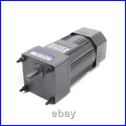 110V 120W AC Gear Motor Electric Variable Speed Controller Strong 450RPM/Min 13