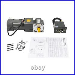 110V 120W AC Gear Motor Electric Variable Speed Controller Torque 130 0-45RPM