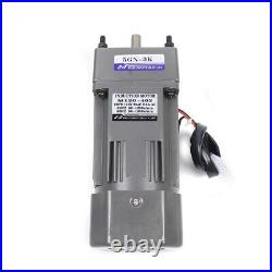 110V 120W AC Gear Motor Electric Variable Speed Controller Torque 13 450 RPM