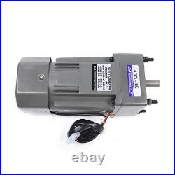 110V 120W AC Gear Motor Electric Variable Speed Controller Torque 13 450 RPM