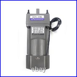 110V 120W AC Gear Motor Electric+Variable Speed Reduction Controller 110 135RPM