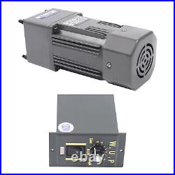 110V 120W AC gear motor electric+variable speed reduction controller 130 45RPM