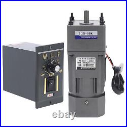 110V 120W AC gear motor electric+variable speed reduction controller 130 45RPM