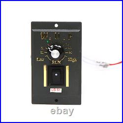 110V 250W AC Gear Motor Electric Variable Speed Controller Torque 110 0-135RPM