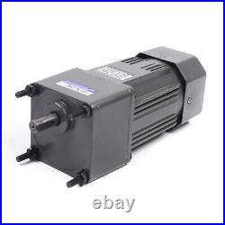 110V 250W AC Gear Motor Electric Variable Speed Controller Torque 15 0-270RPM