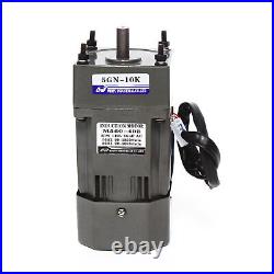 110V 60W AC Gear Motor Electric+Variable Speed Reduction Controller 135 RPM 10K