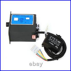 110V 60W AC Gear Motor Electric+Variable Speed Reduction Controller 135 RPM 110