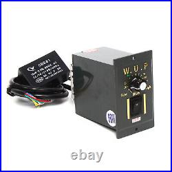 110V 60W AC Gear Motor Electric Variable Speed Reduction Controller 135 RPM 110