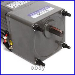 110V 90W AC Gear Motor Electric Variable Speed Controller Torque 1100 13.5RPM
