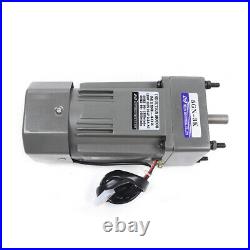 110V AC Gear Motor Electric Motor Variable Reducer Speed Controller 13 120W
