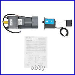 110V AC Gear Motor Electric Variable Speed Controller Torque 110 135RPM 250W