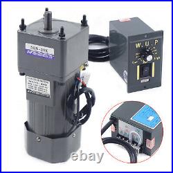 110V AC Gear Motor Electric Variable Speed Controller Torque 15/110/120 90W