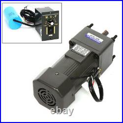 110V Reversible AC Gear Motor Electric Motor with Variable Speed Controller New