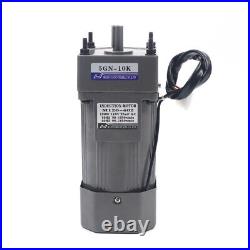 110V Reversible AC Gear Motor Electric Variable Speed Controller 10K 135RPM