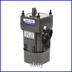 110 AC Gear Motor Electric Variable WithSpeed Controller Single Phase 60W 110V