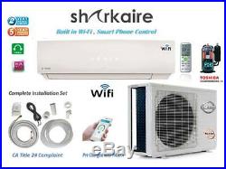 110 VOLT 12000 BTU Ductless Mini Split Air Conditioner with Wi-FI Easy Install