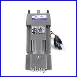 120W 13K 110V Reversible AC Gear Motor Electric Motor Variable Speed Controller