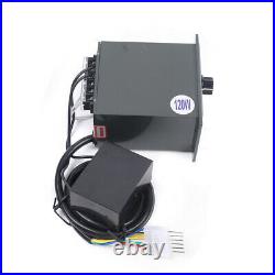 120W 30K AC gear motor electric+variable speed reduction controller Adj. 110V