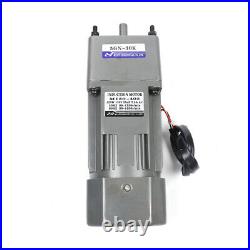 120W AC110V Gear Motor 30K Electric Motor Variable Speed Controller 45RPM