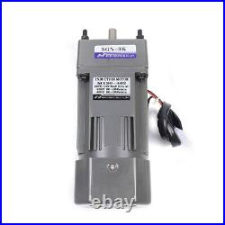 120W Reversible AC Gear Motor Electric Motor Variable Speed Controller 13K 110V