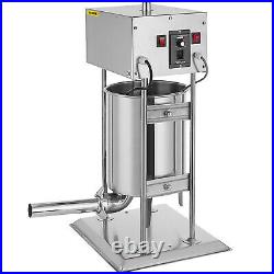 12L 28LB Electric Commerical Sausage Stuffer Stainless Steel 304 Dual Speed