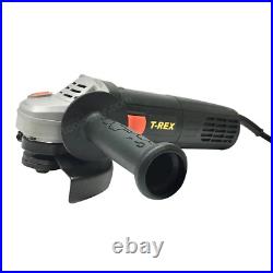 13 Amp Corded 5 In. Electric Variable Speed Angle Grinder/Polisher with Dial Spe