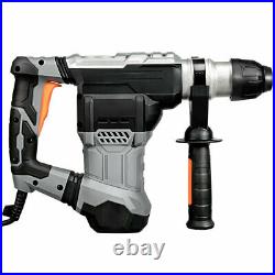 1500W 6J 12Ibs Portable Electric Rotary Hammer Impact Drill Variable Speed 110V