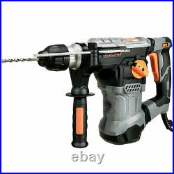 1500W 6J 12Ibs Portable Electric Rotary Hammer Impact Drill Variable Speed 110V