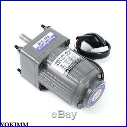15W 110V gear motor electric variable speed controller 110 125RPM single-phase
