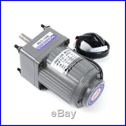 15W AC110V gear motor electric motor variable speed controller 110 125RPM