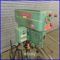 15 Powermatic Variable Speed Drill Press, Model 1150, Single Phase