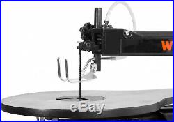 16 Inch Variable Speed Scroll Saw with Easy Access Blade Changes Side Panel 3922