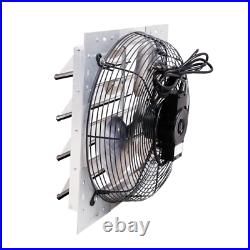 16 in. Electric Power Exhaust Fan Mount Variable Speed 1100 CFM with Auto-Shutters
