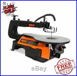 16-inch Two-Direction Variable Speed Scroll Saw Cast Iron Base Unique Design NEW