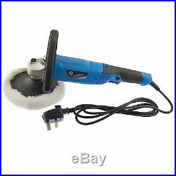 180mm Polisher 1200W Electric Variable Speed Rotary Car Buffer & Sander Kit