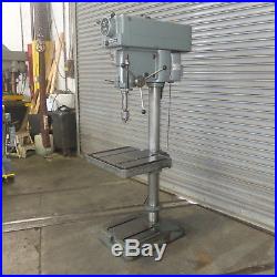 20 Clausing Variable Speed Floor Type Drill Press, Model 22V, Single Phase