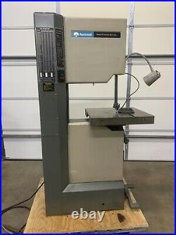 20 Inch Rockwell Variable Speed Metal / Wood Cutting Vertical Band Saw 28-3X5