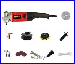 220V Electric Stone Hand Wet Polisher Grinder Variable Speed Water Mill