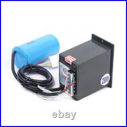 250W 110V AC Electric Gear Motor Variable Speed Controller 15 0-270RPM 5K NEW