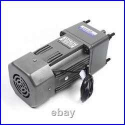 250W AC110V gear motor electric motor+variable speed controller 5K Reversible US