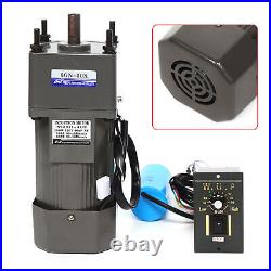250W AC Gear Reduction Motor Electric+Variable Speed Control Reversible 110V US