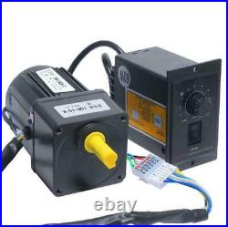 25W AC Gear Motor Electric Variable Speed Controller Strong 4.2-415 RPM/Min