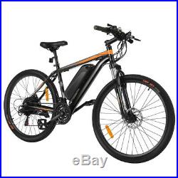 26 inch Variable Speed Electric Mountain Bicycle Aluminum Alloy Disc Brake Bike