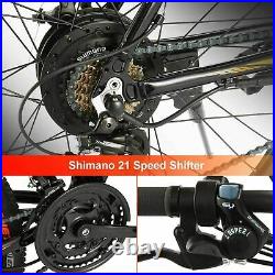26 inch Variable Speed Electric Mountain Bicycle Aluminum Alloy Disc Brake Ebike